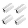 4pcs Ceiling Corner Rack Corner Protector Plastic Silver Set view 1
