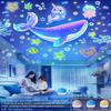 21 Sets of Films + Projector Night Light for Kids, Kids Night Light Projector, Ceiling, Remote Control & Bluetooth Speaker, 360 Rotating Lamp for Baby Girls Christmas, Nursery, Room Decor view 4