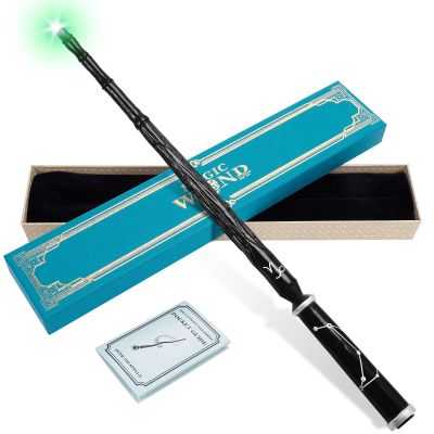 WizWonders Light Up Wizard Magic Wand with 5 Light Colors, Rechargeable Illuminating Constellation Wands for Kids Witch Cosplay Party Favors, Capricorn