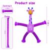 16Pcs Telescopic Suction Cup Giraffe Toys, Suction Pop Tubes Giraffe Sensory Toys, Pop Fidget Toys for Toddler Travel, Easter Basket Stuffers Party Favor Birthday for Kids Boys Girls view 2