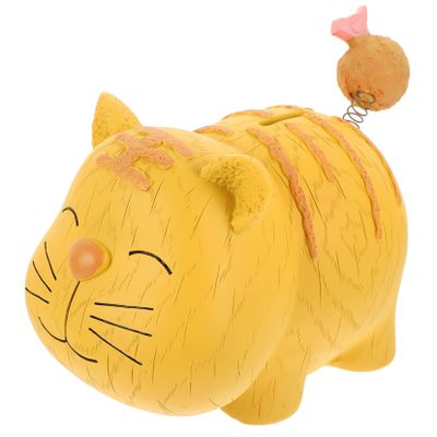 Abaodam Adorable Tiger Piggy Bank for Boys and Girls Safe Holder Fun Home Decoration for Toddlers for Organizing and Savings Goals