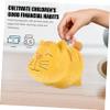Abaodam Adorable Tiger Piggy Bank for Boys and Girls Safe Holder Fun Home Decoration for Toddlers for Organizing and Savings Goals view 3