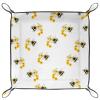 Bees Dice Tray PU Leather Dice Rolling Tray Folding Dice Holder for Dice Games, Like RPG, DND and Other Table Games view 2