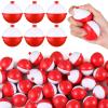 Libima 24 Pcs 2'' Fishing Bobber Stress Ball Squeeze Fidget Toy Fishing Themed Party Favor Fun Stress Relief Toy for Teen Adult Improve Grip Strength Release Pressure Finger Exercise view 1