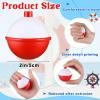 Libima 24 Pcs 2'' Fishing Bobber Stress Ball Squeeze Fidget Toy Fishing Themed Party Favor Fun Stress Relief Toy for Teen Adult Improve Grip Strength Release Pressure Finger Exercise view 2