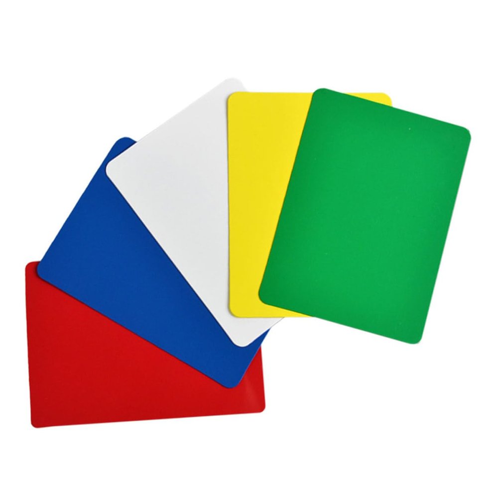 WHAMVOX 5pcs Plastic Poker Cut Cards Dispenser Game Table Accessory for for Home and Party Games