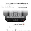COYEUX 2-in-1 Automatic Card Shuffler and Card Dealer Machine, 360 Rotating Card Dealing Machine, with 4 Wireless Dealer Buttons, Rechargeable Card Shuffing Machine for UNO, Blackjack, Texas Hold'em view 3