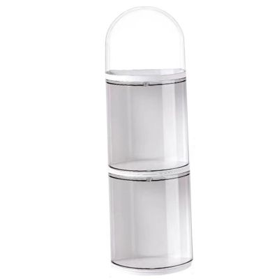 Ddewing Blind Box Storage Display Stand Hand Doll Figure Display Box Frame Transparent Wall Mounted Wall Cabinet Transparent Wall Mounted Doll Figure Display Box (3 Layer 11x35.5cm)