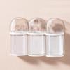 Ddewing Blind Box Storage Display Stand Hand Doll Figure Display Box Frame Transparent Wall Mounted Wall Cabinet Transparent Wall Mounted Doll Figure Display Box (3 Layer 11x35.5cm) view 3