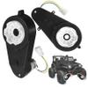 2Pcs 12V 40000RPM Motor Gearbox High Speed RS550 Drive Engine Match Kids Ride On Toys Car Gearbox Power Wheels and Electric Toys Easy Installation Compatible with 12V Ride-On Vehicle view 1