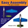 Creativity for Kids Stunt Squadron Foam Fliers: Makes 3 Airplane Toys for Kids, Crafts and STEM Kits for Kids, Toys for Boys and Girls, Boys Gifts (Ages 5+) view 4