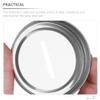 Unomor Sturdy Coin Bank Top for Jar 20pcs Tinplate Money Slot Lids Leakproof Seal view 3