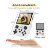 AIUOUS Powkiddy RGB20S Handheld Game Console Pow Kitty Handheld Arcade Game Built-in 15,000 Games & 64G 3.5 Inch IPS Screen Open Source System, Retro Games Consoles Classic Emulator (White) view 4