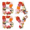 12" Large Fillable Baby Cardboard Letters for Baby Shower Gender Reveal, Sweet Serving Tray, Charcuterie Party Decorative Box, Food Cupcake Display Paper Mache (White) view 1