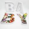 12" Large Fillable Baby Cardboard Letters for Baby Shower Gender Reveal, Sweet Serving Tray, Charcuterie Party Decorative Box, Food Cupcake Display Paper Mache (White) view 4
