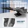 Aetheria SR-72 Fighter Jet UAV Bricks Set 1:35 Reconnaissance Aircraft with Stand, Military Airplanes Designed by bru_bri_mocs, Collectors & Enthusiasts Gift for Adult-2071 Pieces view 3