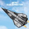Aetheria SR-72 Fighter Jet UAV Bricks Set 1:35 Reconnaissance Aircraft with Stand, Military Airplanes Designed by bru_bri_mocs, Collectors & Enthusiasts Gift for Adult-2071 Pieces view 4