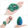 EXQDYNM 3D Printed Dragon Egg Toy 12" Crystal Articulated Dragon with Eyes Decor Collectible view 2