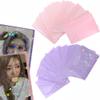 100 Glitters Kpop Photocard Sleeves Trading Card Shield Cover Board Game Card Film Transparent Protective Sleeves for Photo 61x91mm view 1