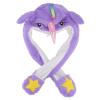 VICASKY Unicorn Hat Up Ears Hat Ear Unicorn Plush Movable s s Has Purple Will Move Headg view 1