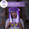 VICASKY Unicorn Hat Up Ears Hat Ear Unicorn Plush Movable s s Has Purple Will Move Headg view 2