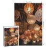 1000 PCS Jigsaw Puzzle for Adults Personalized Picture Puzzle Unique Puzzles for Adults Pet Puzzle Wedding Puzzle Hanging Lanterns Family Reunion Puzzle view 2