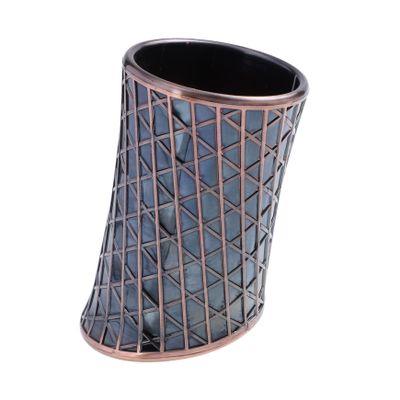 Vaguelly 1pc Decorative Dice Cup Vintage Design Creative Dice Holder for Desktop Decor and Party Accessory Versatile Gaming Tumbler for Rolling Enthusiasts