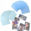 100 Glitters Kpop Photocard Sleeves Trading Card Shield Cover Board Game Card Film Transparent Protective Sleeves for Photo 61x91mm view 1