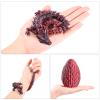 EXQDYNM 3D Printed Dragon Egg Toy 12" Crystal Articulated Dragon with Eyes Decor Collectible view 2