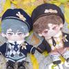 niannyyhouse 20cm Plush Doll Clothes Hat Coat Shirt Suit Pants Tie Vest Leather Shoes College Style Outfit 8in Dolls Dress Up (Black) view 4