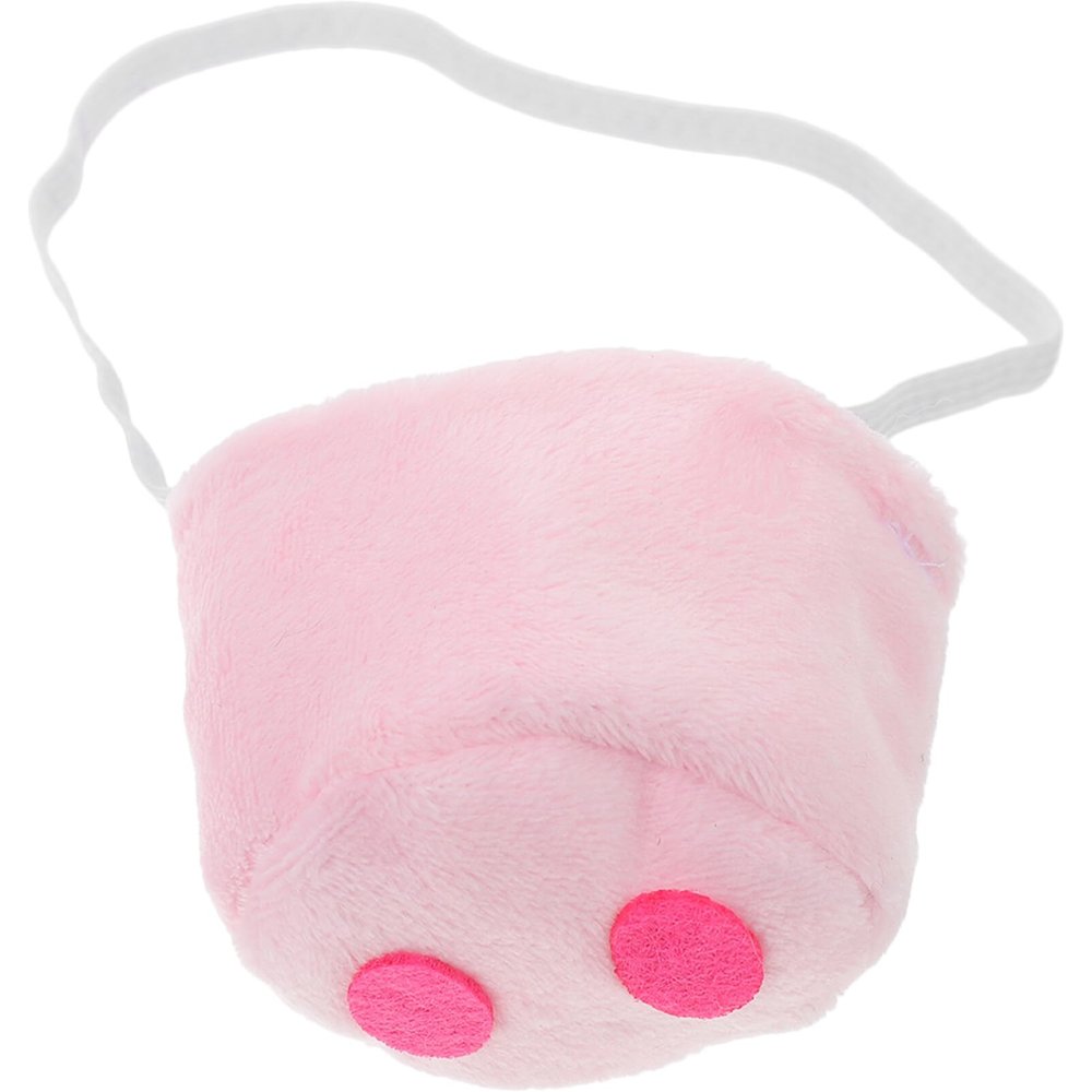 Alipis Costume Accessory Adorable Plush Snout for Animal Theme Parties for Halloween and Carnival Elastic Band for Comfortable Fit Lightweight Design