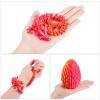 EXQDYNM 3D Printed Dragon Egg Toy 12" Crystal Articulated Dragon with Eyes Decor Collectible view 2