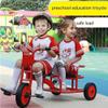 RNQZ Children's Tricycle, 1-8 Years Old Bicycle Outdoor Sports Stroller Taxi Trike for Kids,Suitable for Kindergarten view 3