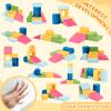 Edbuosy Toddler Climbing Toys Indoor, 7-Piece Colourful Foam Climbing Blocks, Soft Play Climbing for Toddlers, Modular Crawling & Sliding Play Set for Toddlers 1-3 Years Old view 4