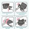 3 in 1 Stroller Cup Holder, Antislip for Wheelchair 3 in 1 Stroller Bottle (Black) view 3