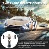 MIEBELY Lamborghini Remote Control Car, 1:16 Scale Lambo Toy Car 7.4V 500mAh Officially Licensed 12Km/h Rc Cars with Led Light 2.4Ghz Model Car for Adults Boys Girls Birthday Ideas Gift (Champagne) view 3