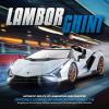 MIEBELY Lamborghini Remote Control Car, 1:16 Scale Lambo Toy Car 7.4V 500mAh Officially Licensed 12Km/h Rc Cars with Led Light 2.4Ghz Model Car for Adults Boys Girls Birthday Ideas Gift (Light Blue) view 2