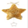 Music Box Medium Yellow Star to Knot, Baby Sleep Aid with Built-in Wind-up Mechanism, Melody: Know How Many Stars Are Standing, From Birth, for Girls and Girls view 1