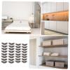 Gadpiparty 24pcs Retro Furniture Corner Hardwares Case Safety Cover Jewelry Case Guard Corner Wall Protectors DIY Decorative Guards view 4