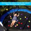 12-Pack Soft Fleece Balls: Large 5",Kids Playground Balls Handballs Dodgeball Kickball Kids Sports Games for Indoor Outdoor Games view 4