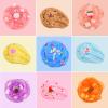Christmas Slime Kit 9 Pack, with 5 Butter 4 Crystal Slime, Peach Cake Cady etc Charms, DIY Supplies for Girls and Boys, Stress Relief Toy for Kids Education, Slime Party Favor view 2