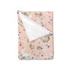 Watercolor Llama Boho Floral Leaves Baby Blanket for Boy Girl Llama Wild Plants Receiving Blanket Animal Soft Flannel Receiving Blanket Infant Newborn Toddler Nursery Bedding Blanket Playmat 60x80 view 1