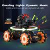 BOKSIYUR Rc Car Shoot SoftBullet,Fits for Nerf, Remote Control Hand Gesture Stunt Drift Truck, 360Rotating Battle Tanks with Soft Bullets Water Bomb, Spray, Music, Led, Toy GiftsOrange view 3