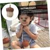 Zerodeko Boys and Girls Rattan Purse Small Bag Creative Basket Shaped Mini Pouch Storage Bag Photo Prop for Boys and Girls view 3