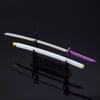 Arazi Kuchiki Rukia's Zanpakutou Sodenoshirayuki Model,10.3In/26Cm,All Metal Material with Display Stand, Mini Table Decor view 3