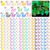 CRTWDMAN 240Pcs Luminous Mini Resin Ducks,Tiny Duck Glow in The Dark,Little Ducks,Small Ducks to Hide,Miniature Figures for Party Favor view 1