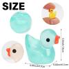 CRTWDMAN 240Pcs Luminous Mini Resin Ducks,Tiny Duck Glow in The Dark,Little Ducks,Small Ducks to Hide,Miniature Figures for Party Favor view 3