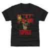 500 LEVEL Ilia Topuria UFC Youth Shirt - Ilia Topuria El Matador Belt WHT (Tri Black, 14-16Y X-Large) view 1