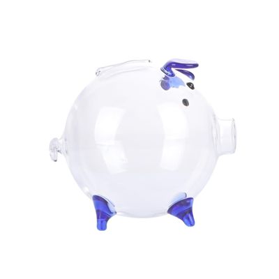 Abaodam Piggie Bank Money Jar for Boys Glass Money Box Piggy Bank Home Saving Pot