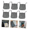 Abaodam 6pcs Stroller Organizer Bag Versatile Bath Toy Holder with Breathable Mesh Design for Easy Access and Quick Drying for Strollers and Bath Essentials view 4